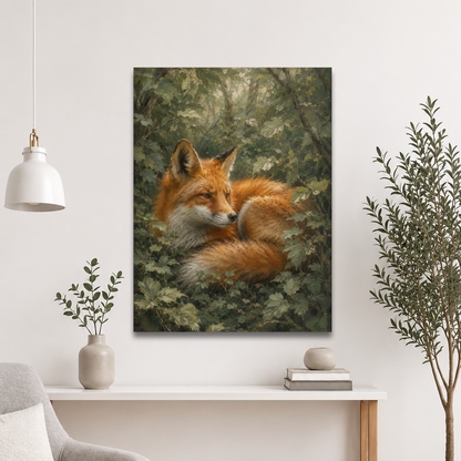 Fox Forest Calm Poster