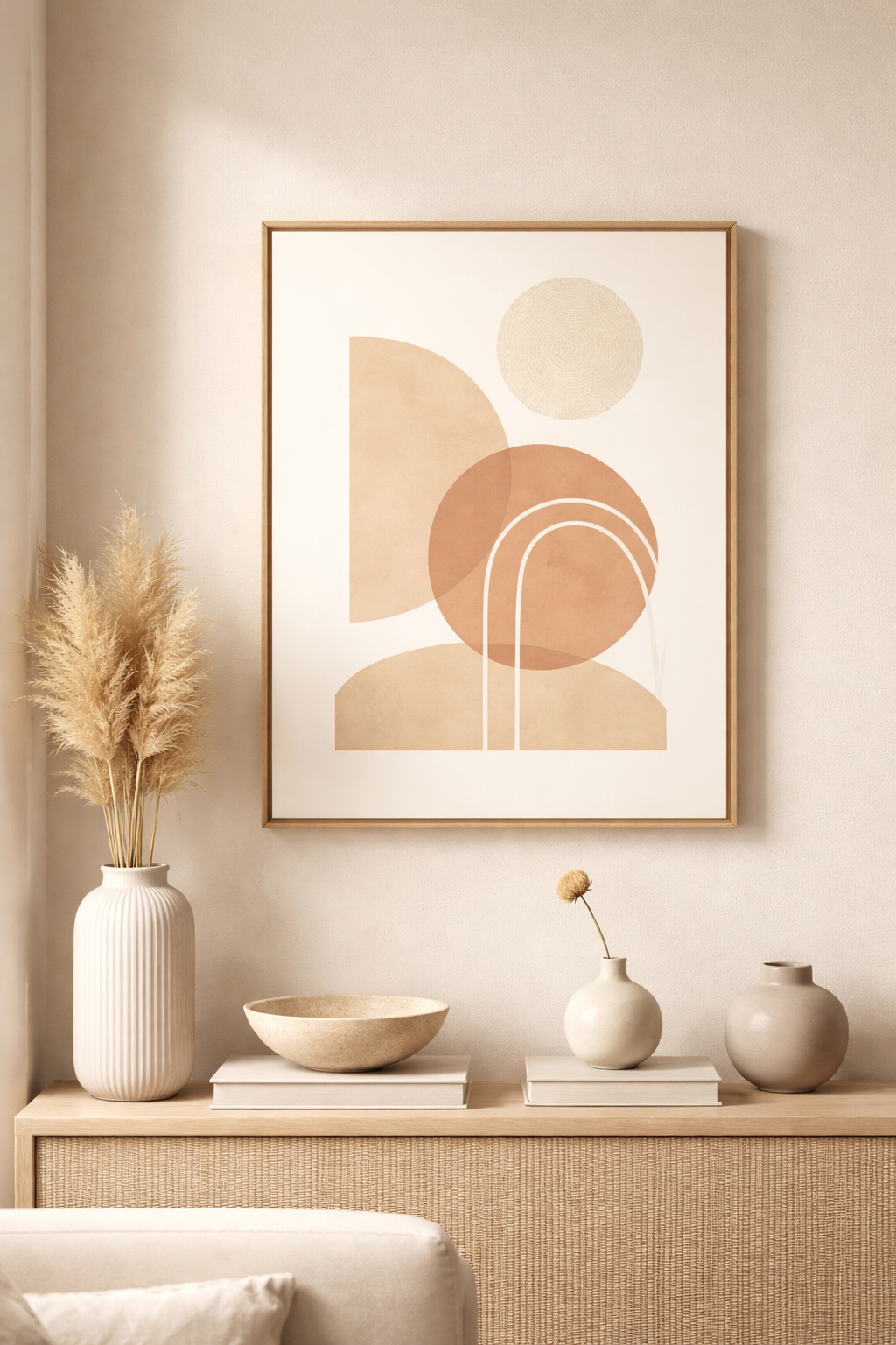 Modern minimalist wall art posters for contemporary home decor