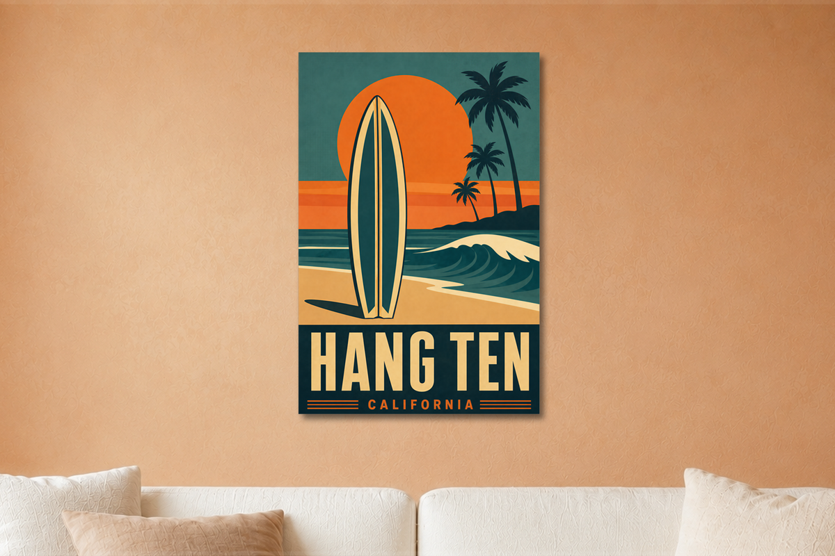 Surf Shop Wall