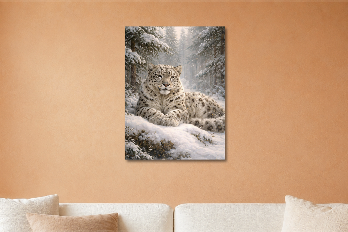 Calm forest presence