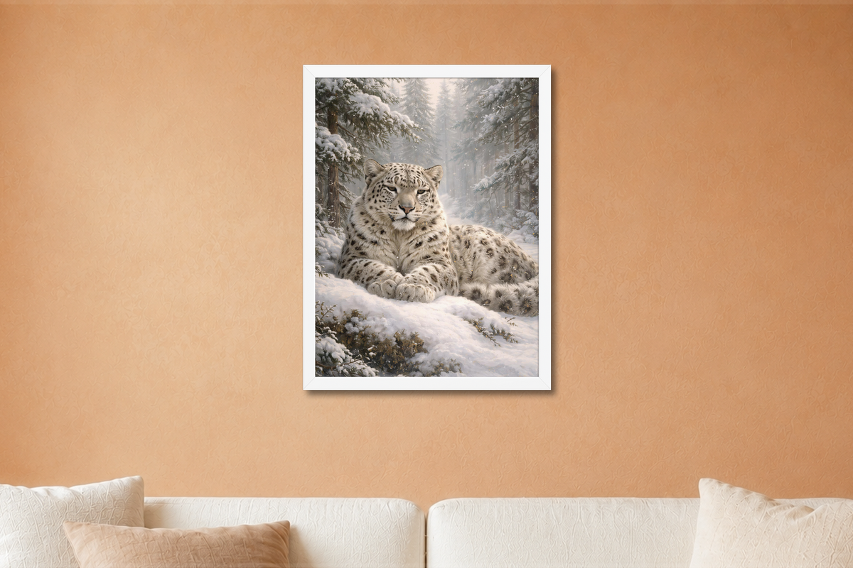 Calm forest presence
