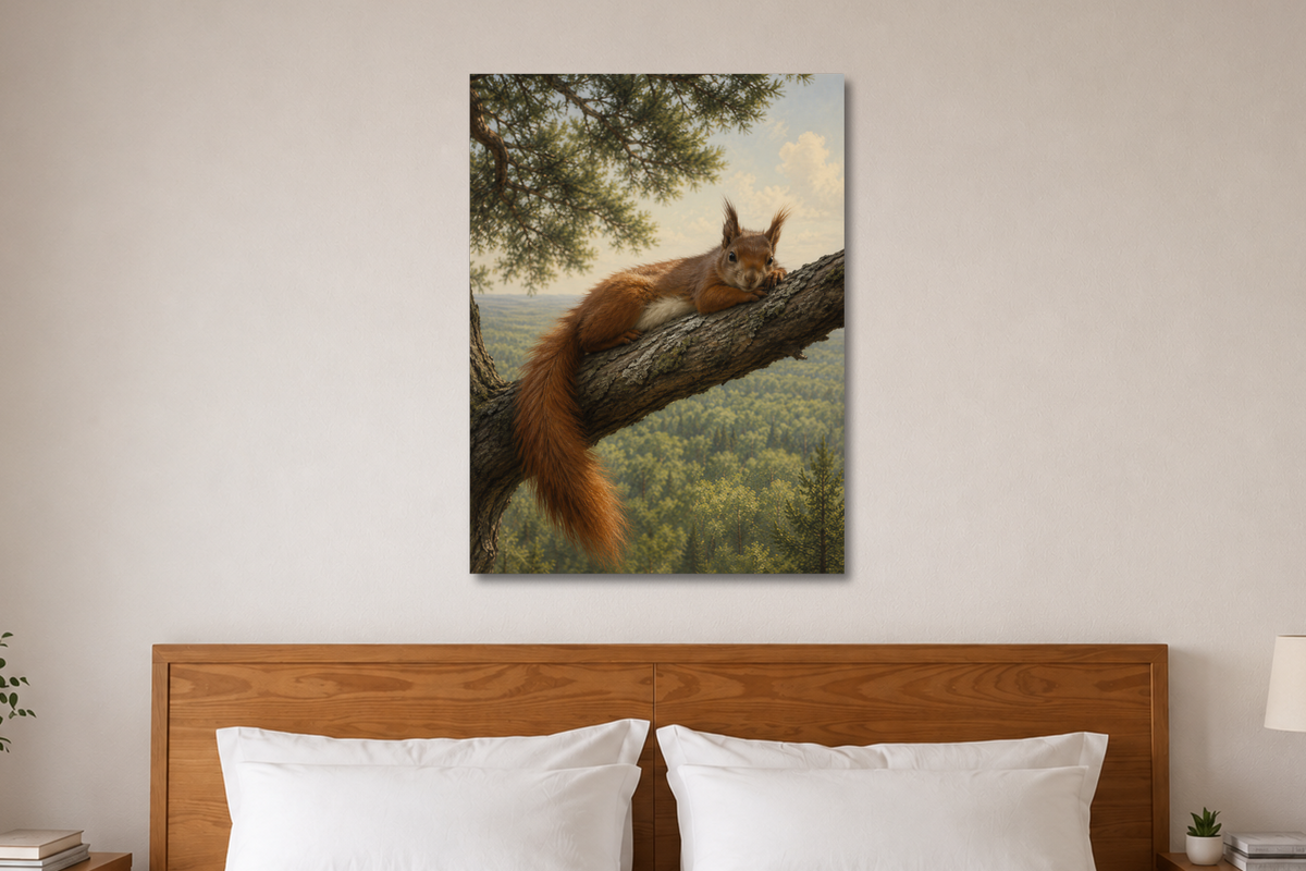 Above the forest