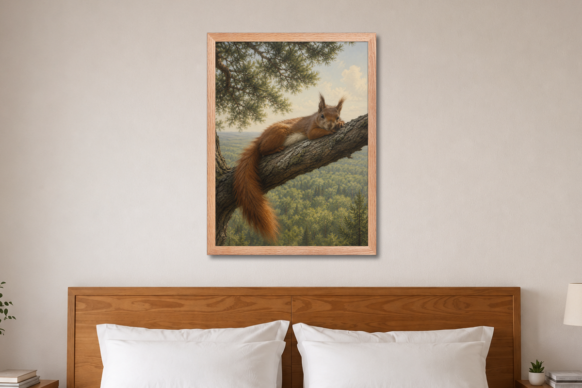 Above the forest