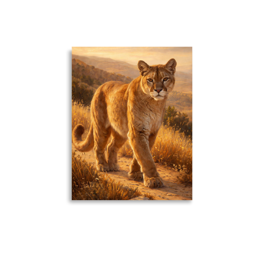 Mountain Lion Pride Poster