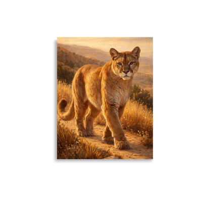 Mountain Lion Pride Poster