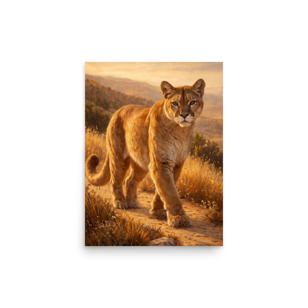 Mountain Lion Pride Poster