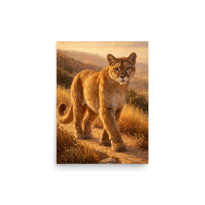 Mountain Lion Pride Poster