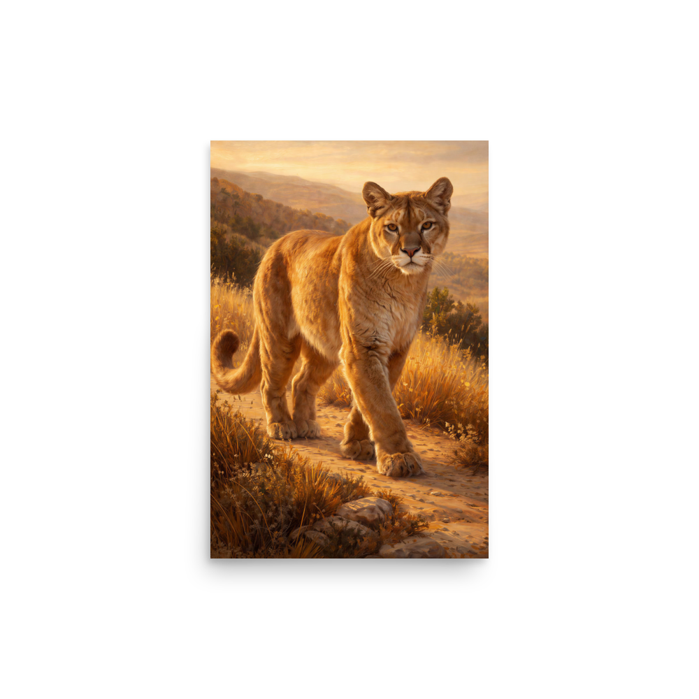 Mountain Lion Pride Poster