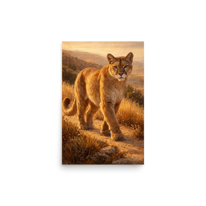 Mountain Lion Pride Poster