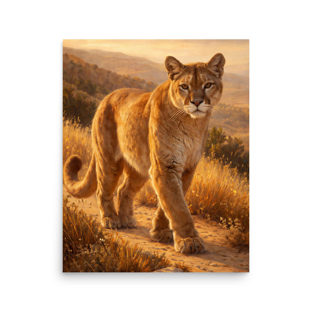 Mountain Lion Pride Poster