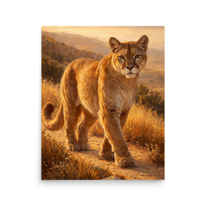 Mountain Lion Pride Poster