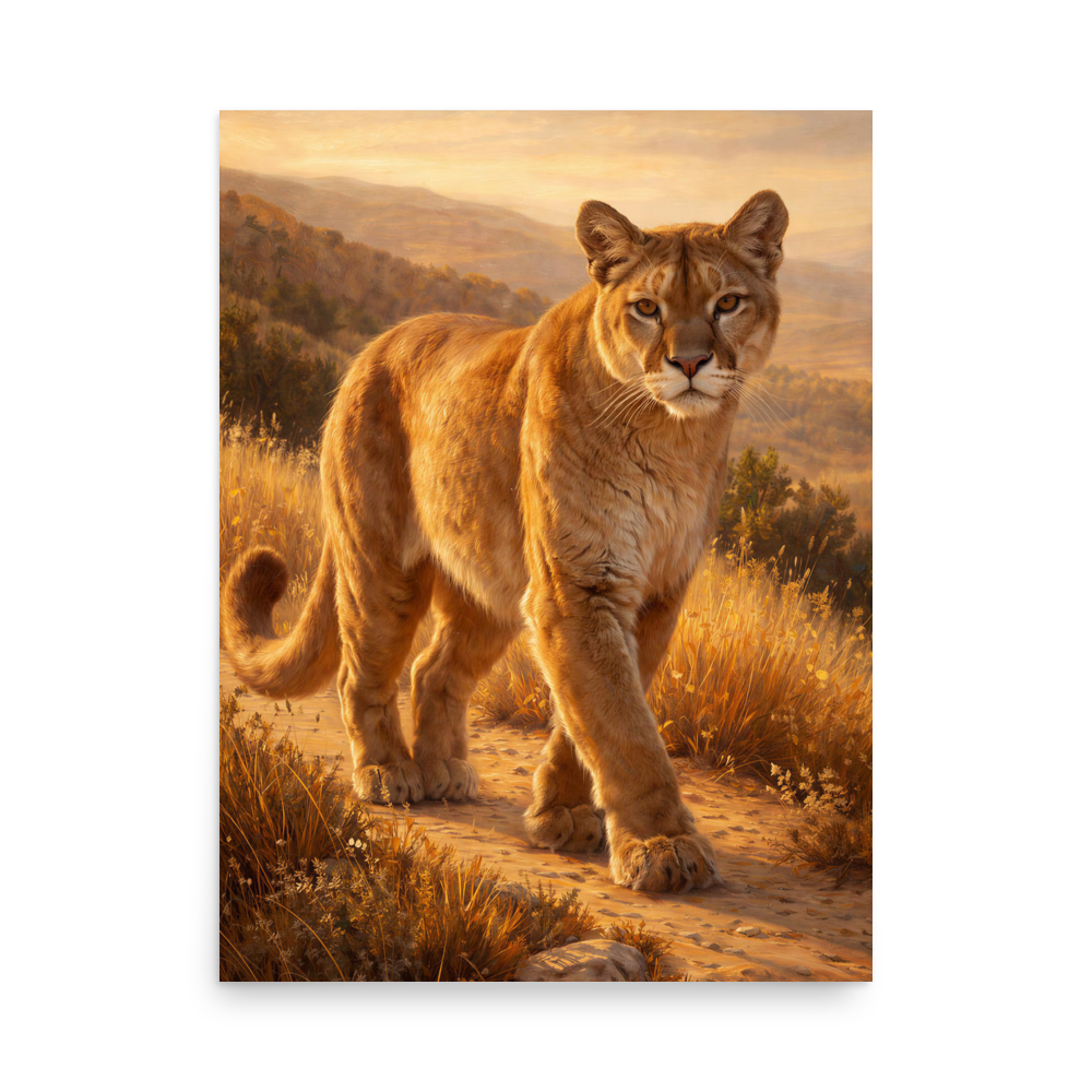Mountain Lion Pride Poster