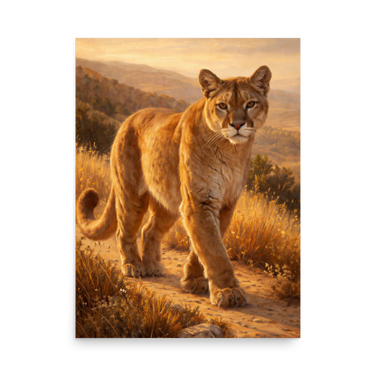 Mountain Lion Pride Poster