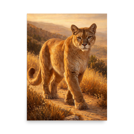 Mountain Lion Pride Poster